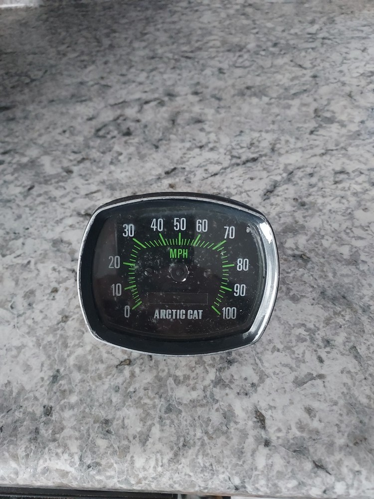 2 Arctic Cat Snowmobile Speedometer