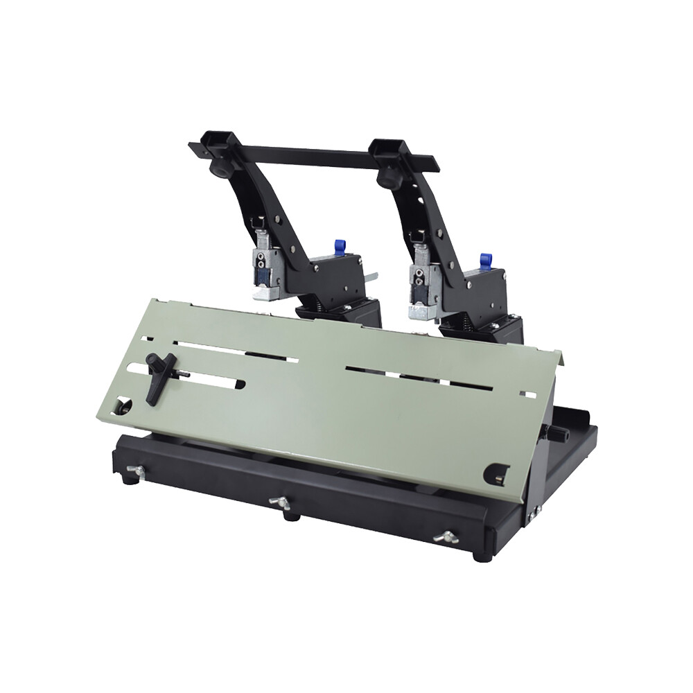 Manual Desktop Stitcher Double Stapler Staple Binder Binding Machine Flat/Saddle