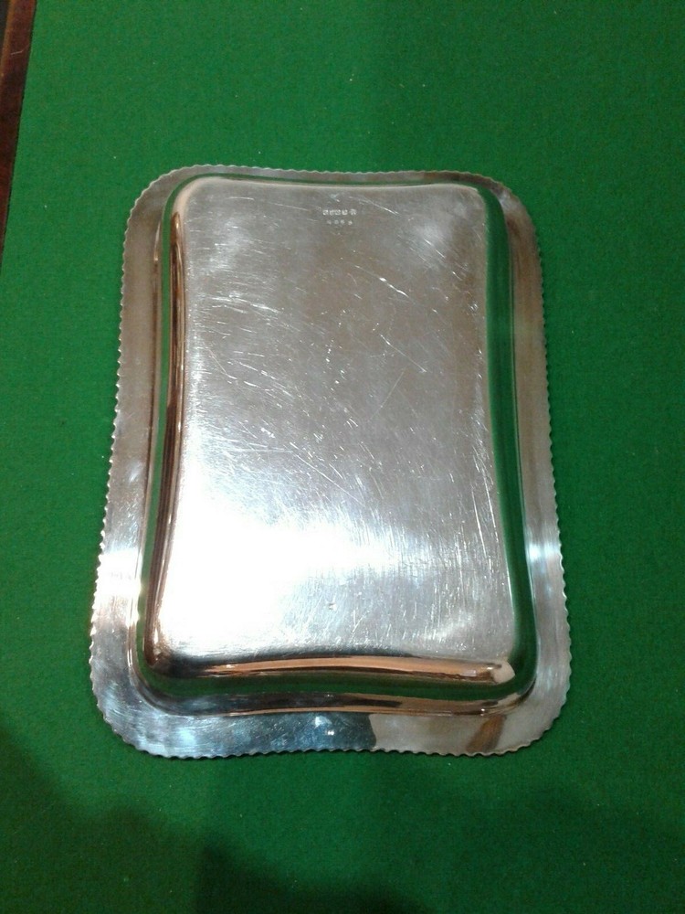 A Silver Plated Entree Dish.