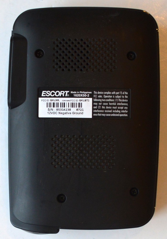 Escort MAX 360 Radar Detector with Mount Cable & Case