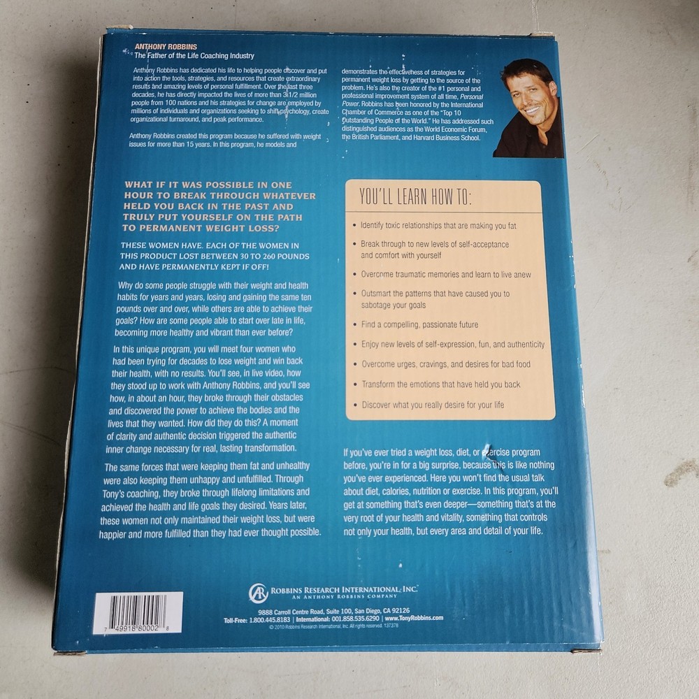 Anthony Robbins - The Path to Permanent Weight Loss