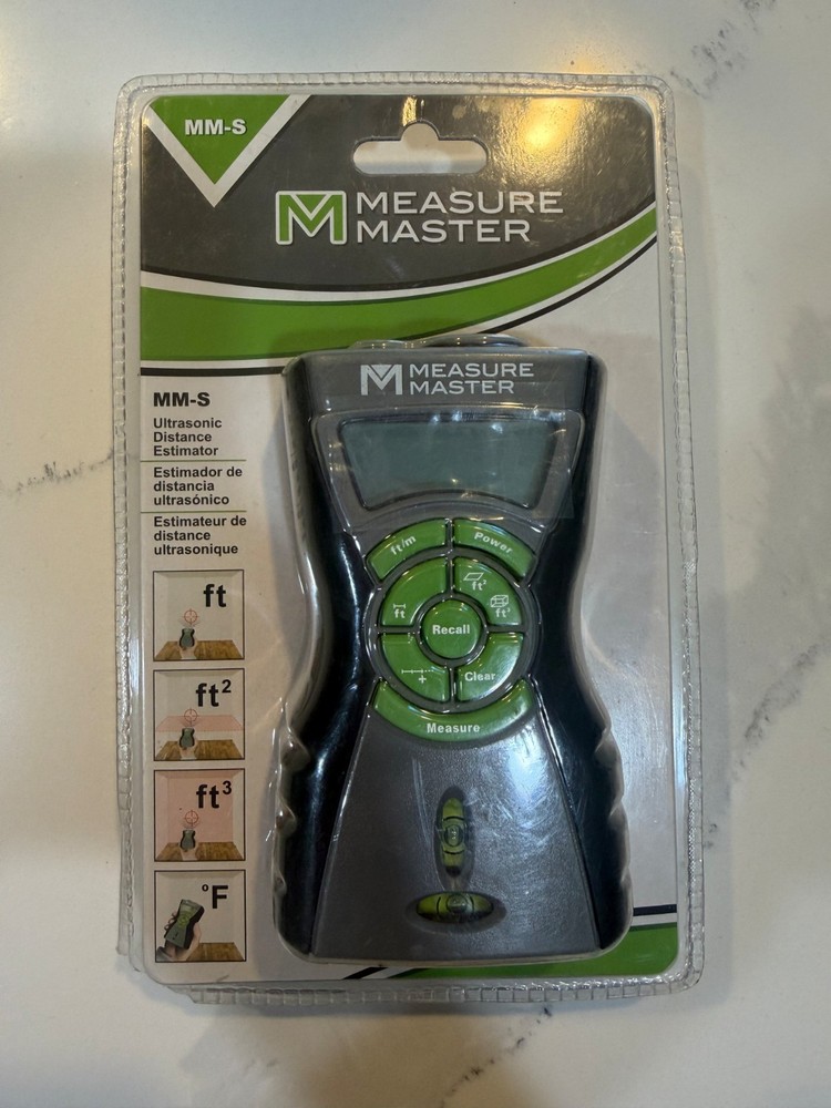 Measure Master MM-S Multi-Function Ultrasonic Distance Estimator