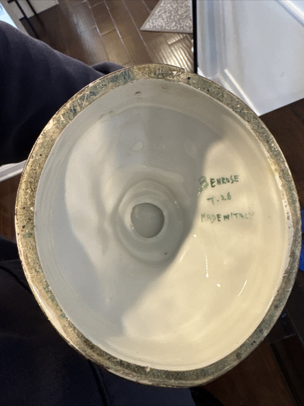 Antique Fragonard Courting Base