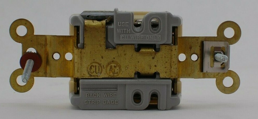 Hubbell 5261I Specification Grade Single Receptacle