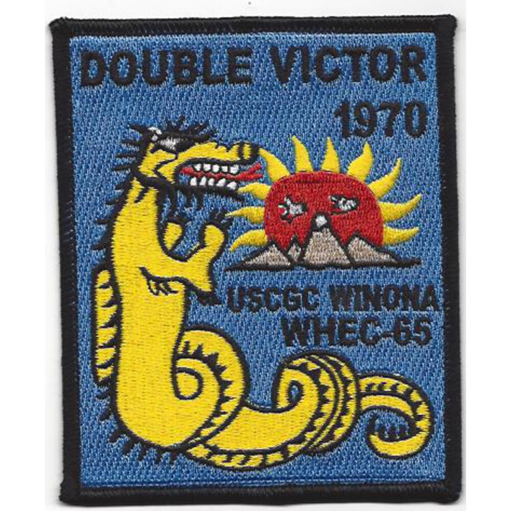 WHEC-65 Winona Owasco Class High Endurance Cutter Patch - Version B