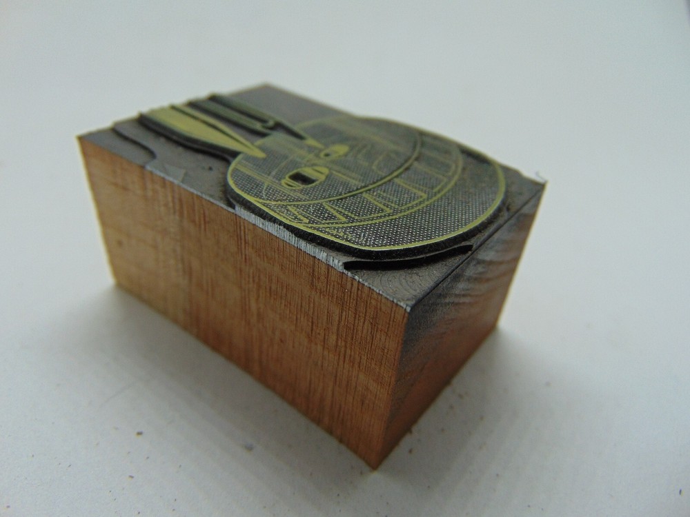 Printing Letterpress Printers Block School Pencil Sharpener