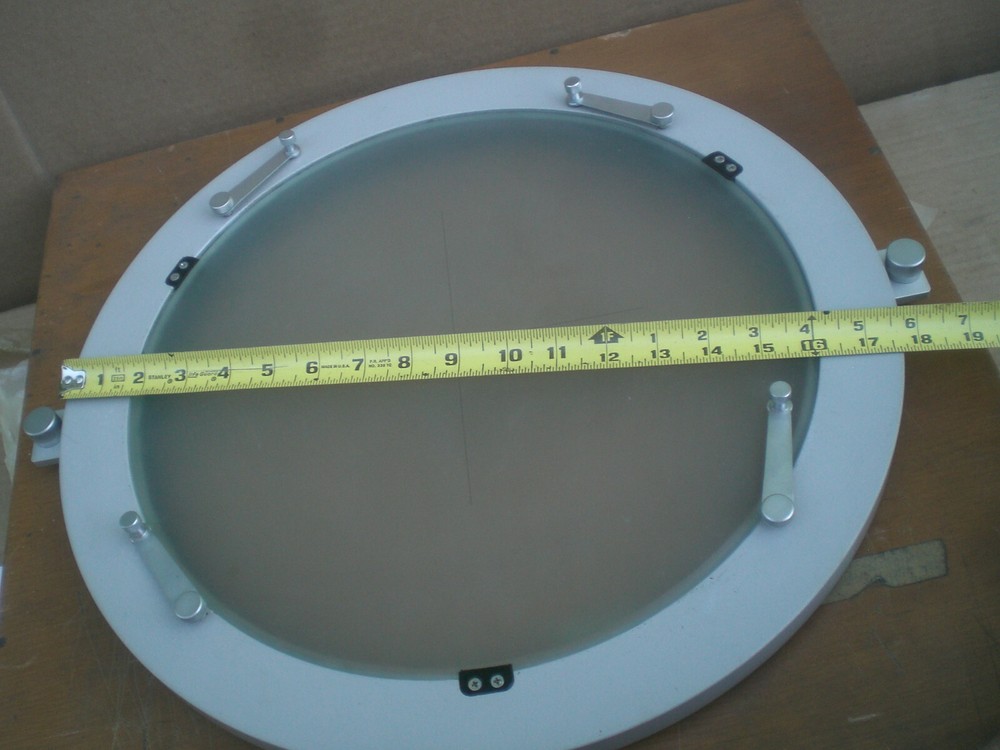 Topcon 14" optical comparator screen and frame assembly