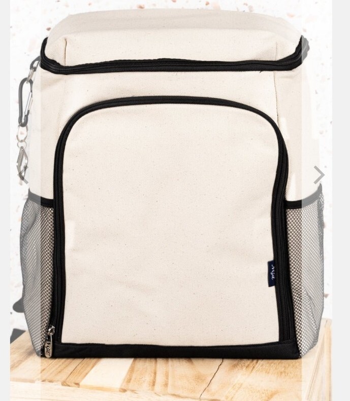 Ngil Backpack Large Cooler White And Black