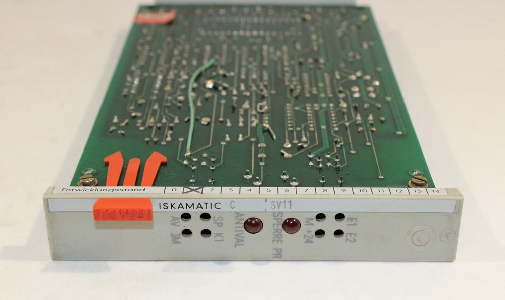 Siemens SV11 Iskamatic C Board