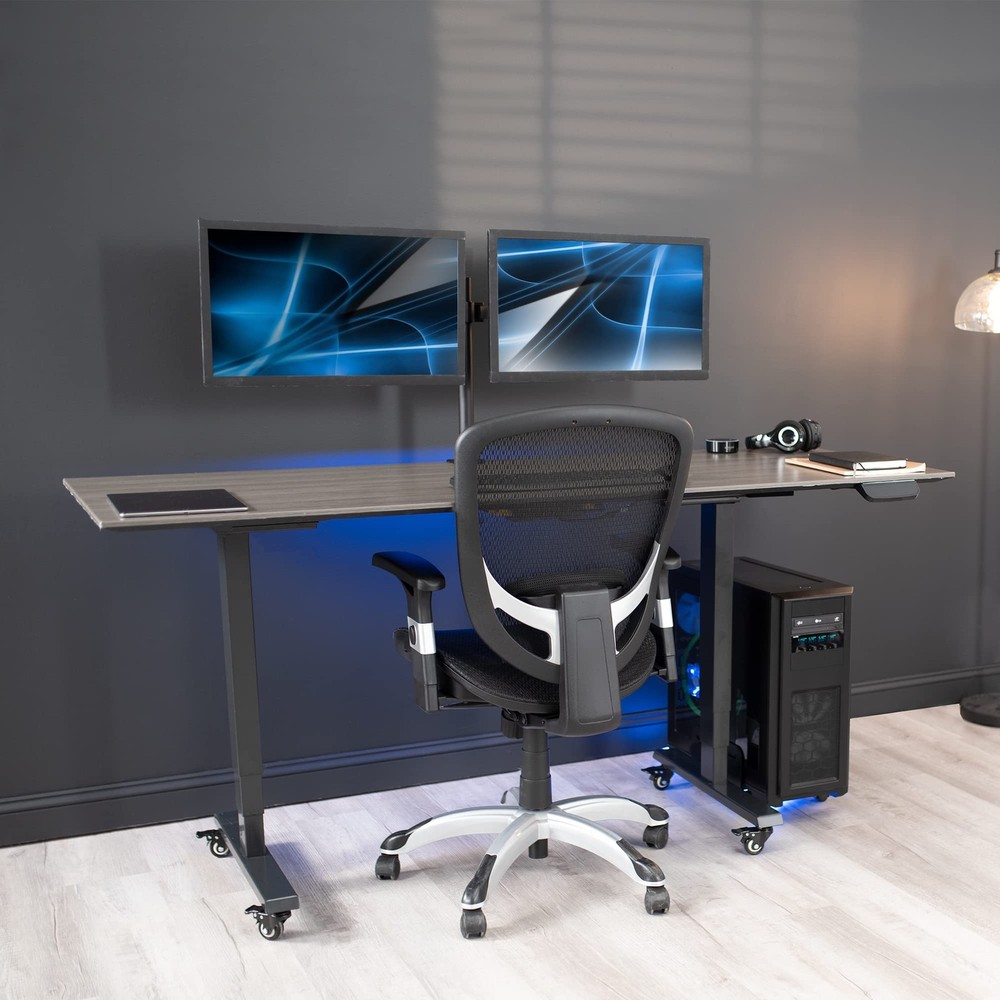 VIVO Large Computer Tower Desktop ATX-Case, CPU Steel 14" max width, Black