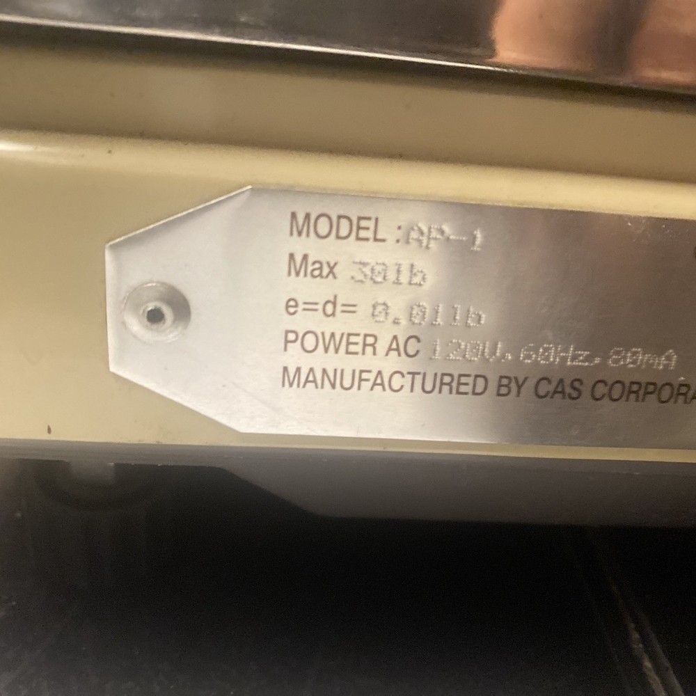 CAS 30 Lb Price Computing Scale Great Condition