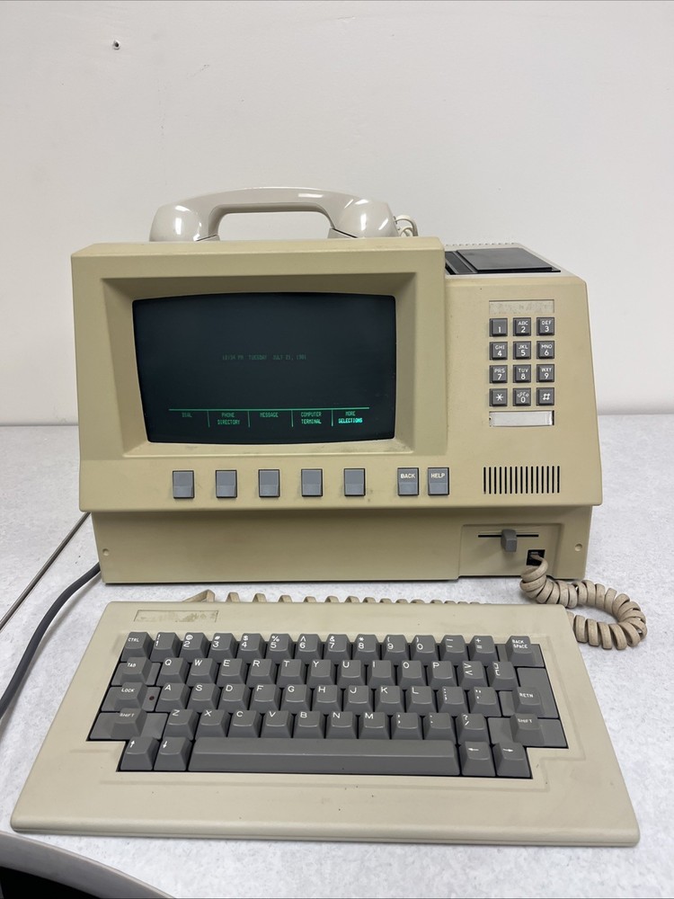 Vtg 80s Computer Terminal Basic Telecommunications Corporation Datavoice 20