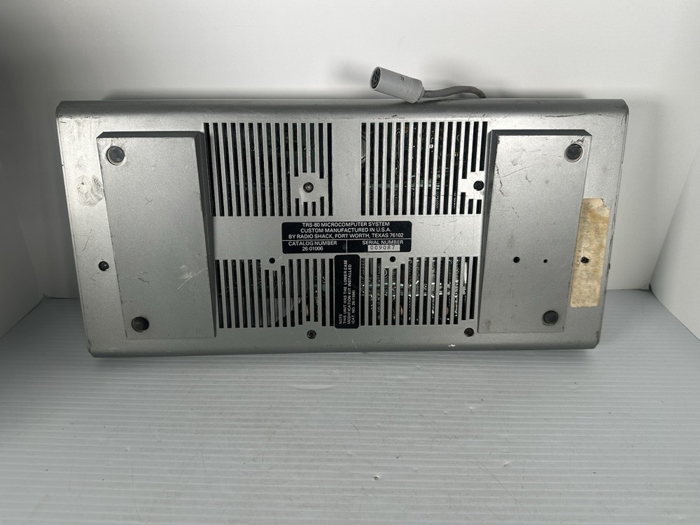 Radio Shack TRS-80 Computer Powers On No. 26-1104. Lowercase Modification Kit