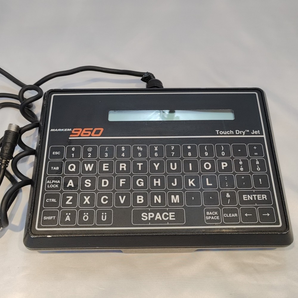 MARKEM 960 - Touch Dry Jet - Controller Keyboard