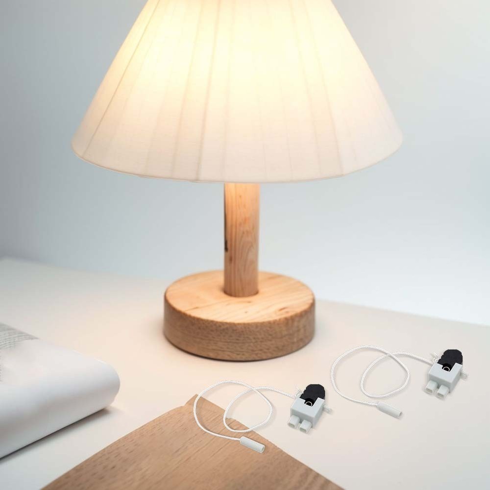 Wall Light Pull Switch with Rotating Pull Cord for Simple Light Control