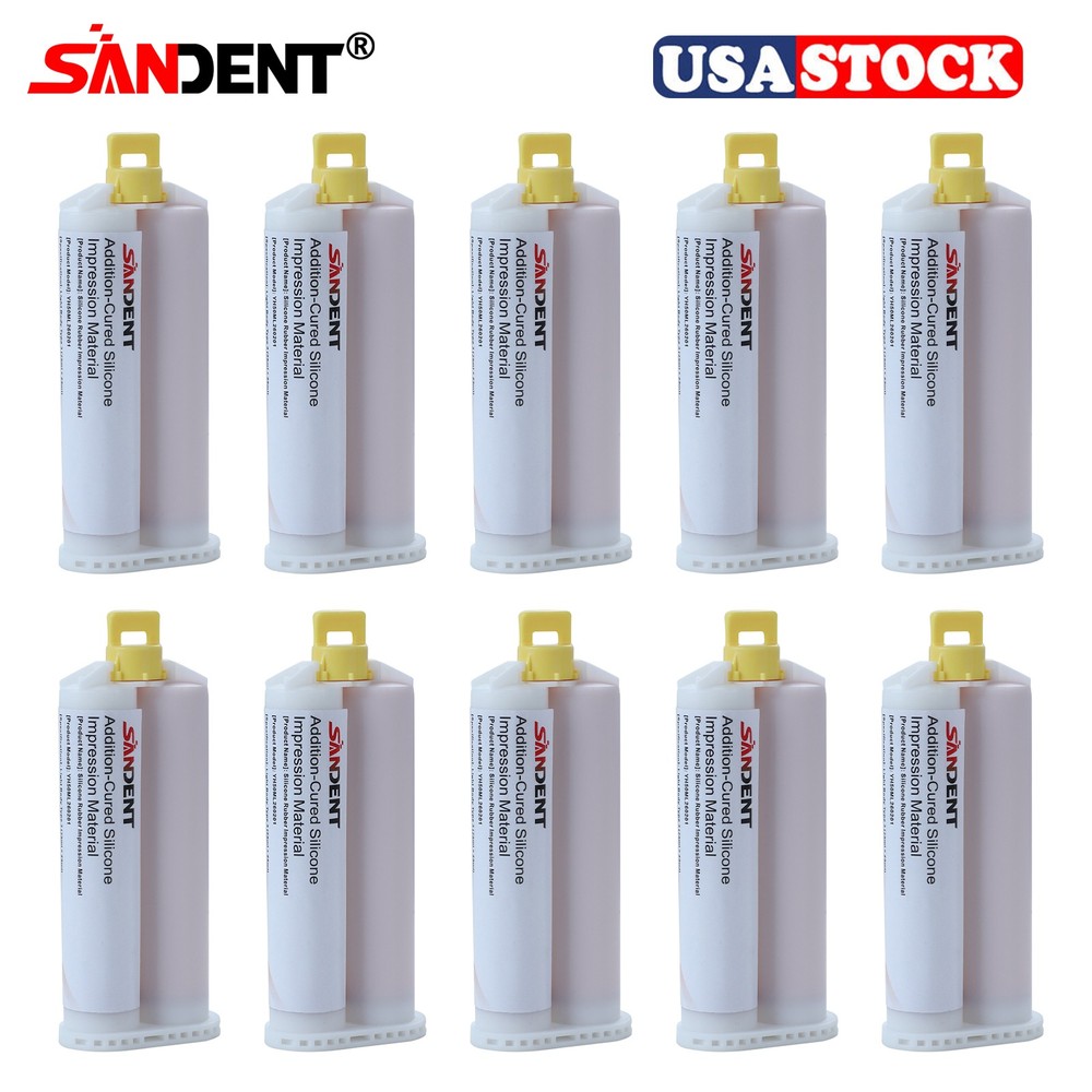 Dental Impression Material VPS Light Body Regular Set 10 x 50ml