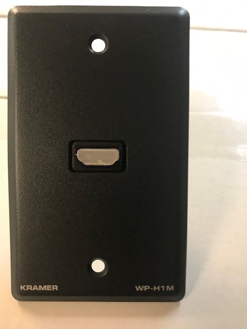 Kramer wp-h1m(wp-hdmi 1m)/us(g)  Black. 