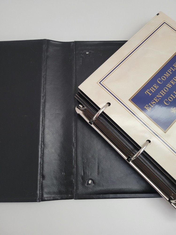 1971–1990 Eisenhower Dollar Collection • 30 Coins • Silver & Clad • PCS Folder