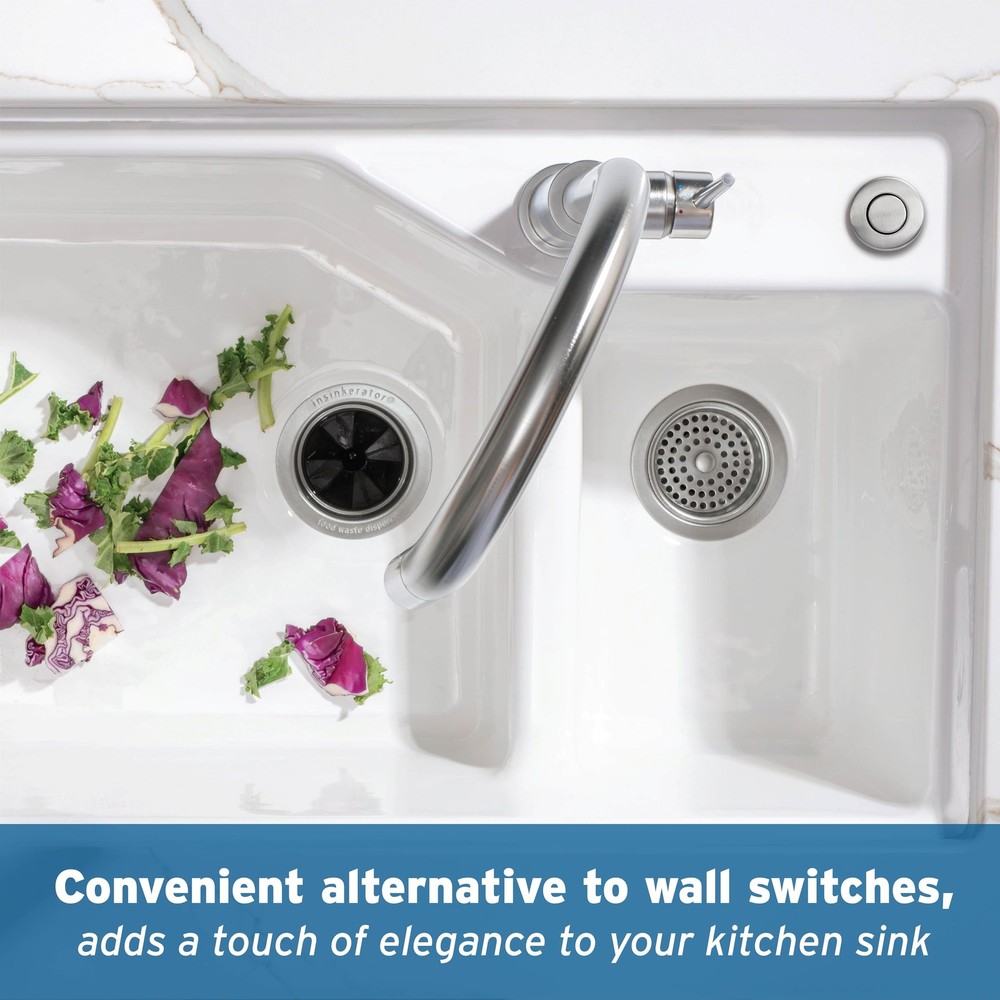 INSINKERATOR Air Switch Decorative Button for INSINKERATOR Dual Outlet Garbag...