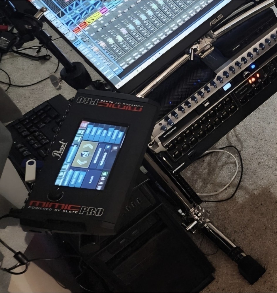 Pearl Mimic Pro Digital Drum Module Touchscreen with DB-25 Snake