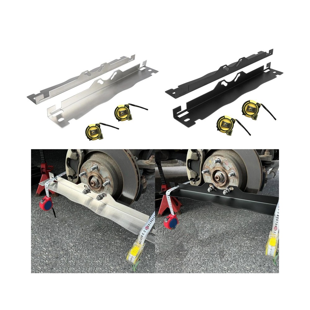 Car Wheel Toe Alignment Tool Plates Generic Rust Resistant Automotive
