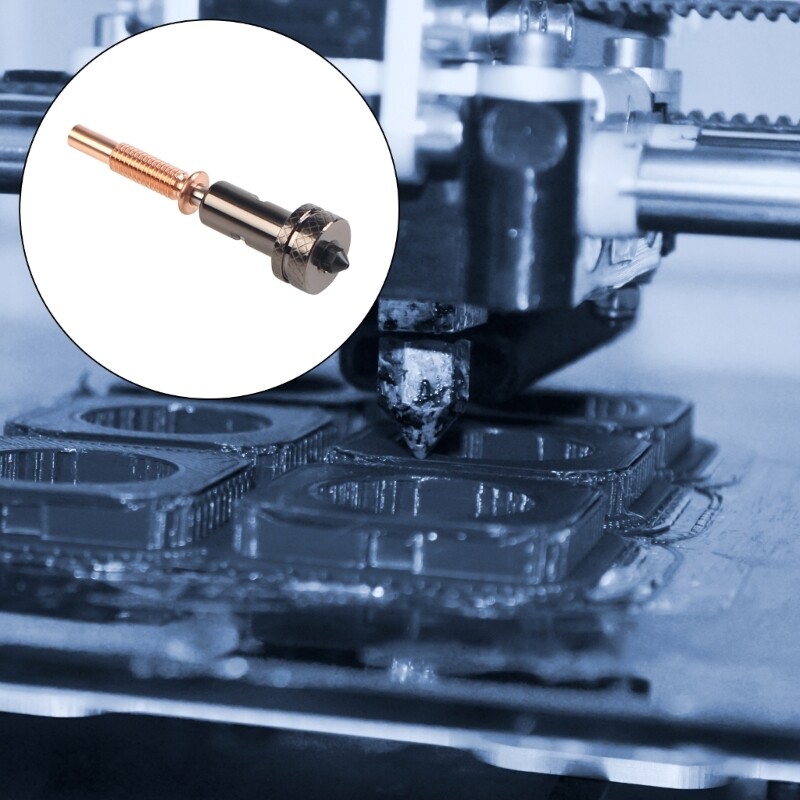 Quick Swap 3D Printer Nozzle Hardened Steel Nozzle Replacement for 3D Printer