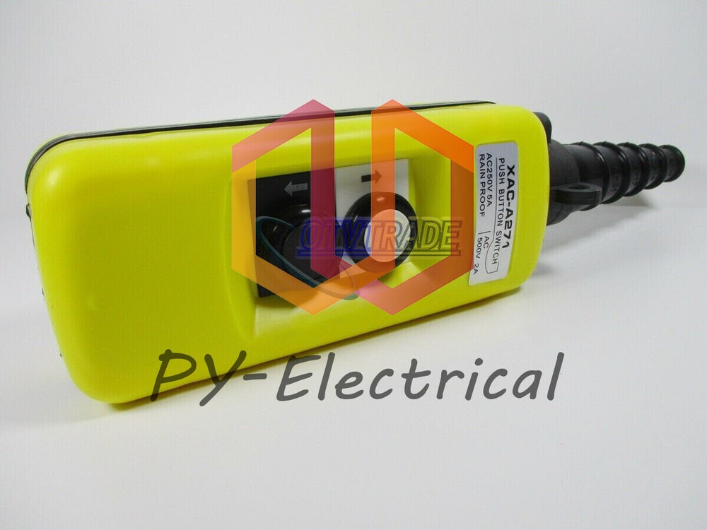 New XAC-A271 Pendant Control Stations Crane 2 Pushbutton Switch (1PCS)
