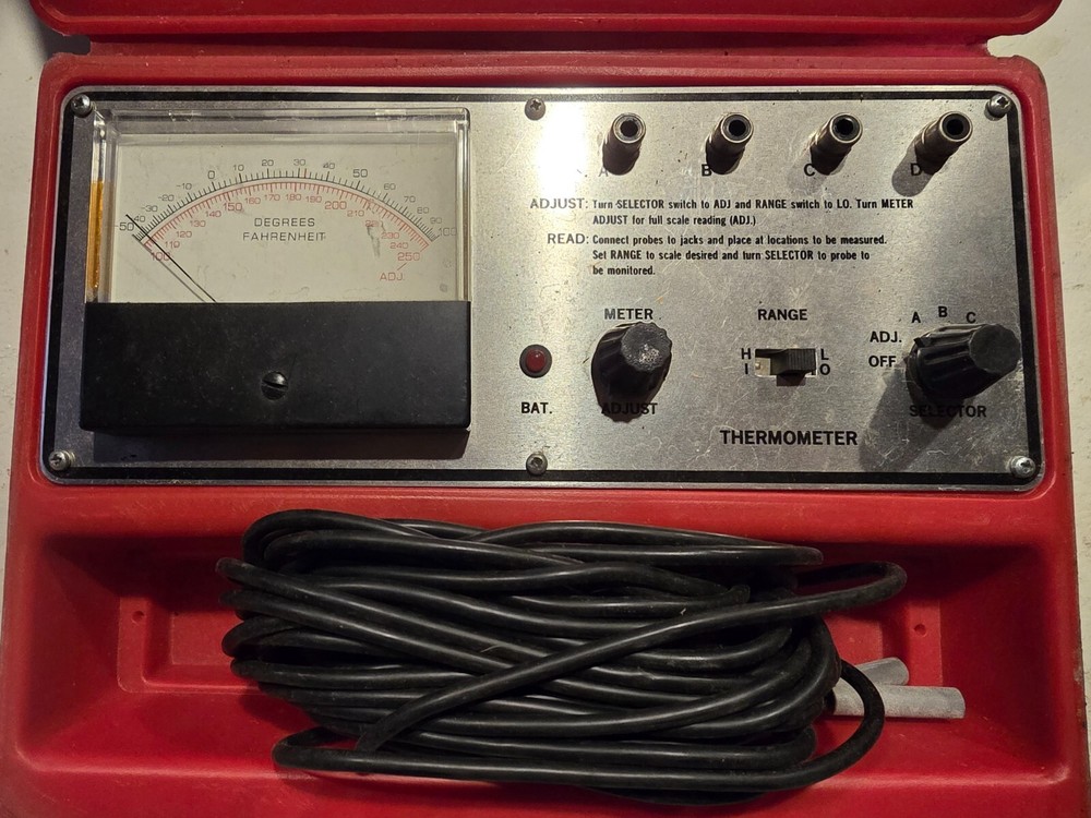 Gemline USA Electronic Thermometer Temperature Analyzer TA-800