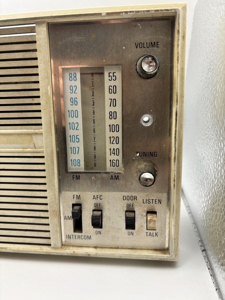 Vintage 70's Wall Intercom Radio Unit