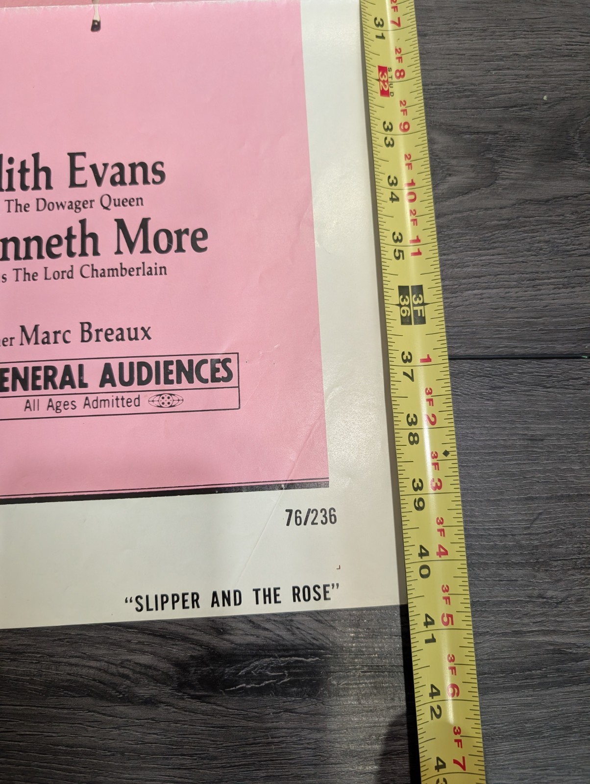 The Slipper and the Rose Movie Poster (1976) Richard Chamberlain