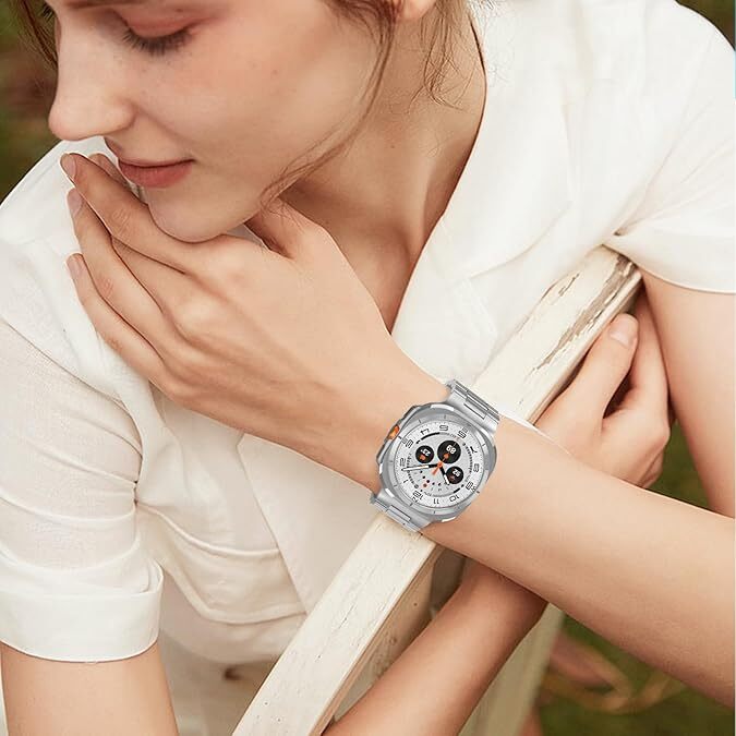Stainless Steel Band for Samsung Galaxy Watch Ultra 47mm 2024 Bracelet Strap