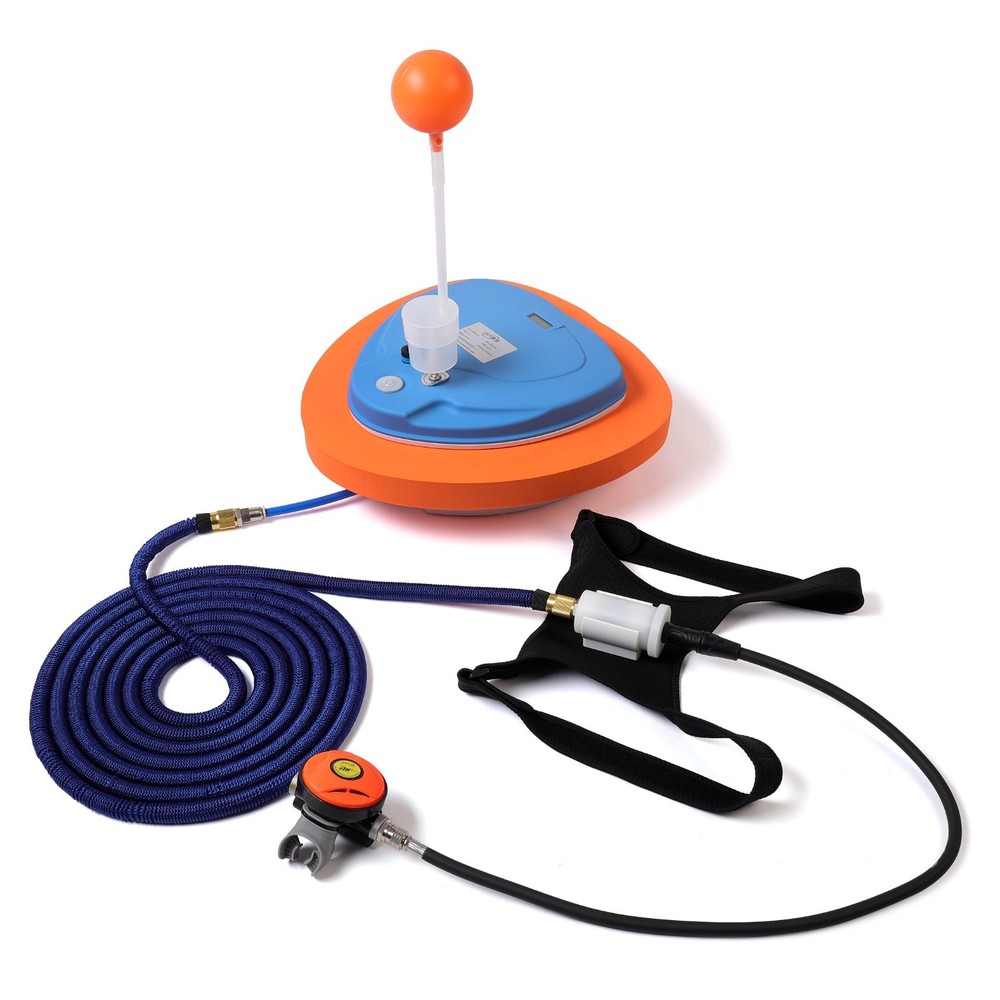 Scuba Diving Ventilator,Waterproof Portable Rechargeable Hookah Dive System