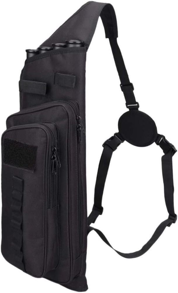 Multi-Function 4-Tubes Back Field Quiver Training Archery Arrow Quiver for Field
