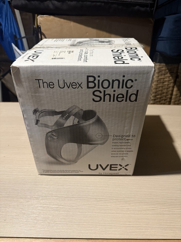 The Uvex Bionic Shield Face Shield with UV Protection
