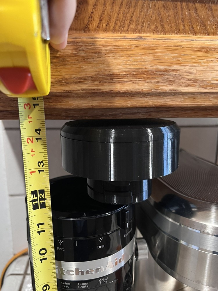 Kitchen aid Burr Grinder Custom PETG 3D Printed Hopper - READ DESCRIPTION