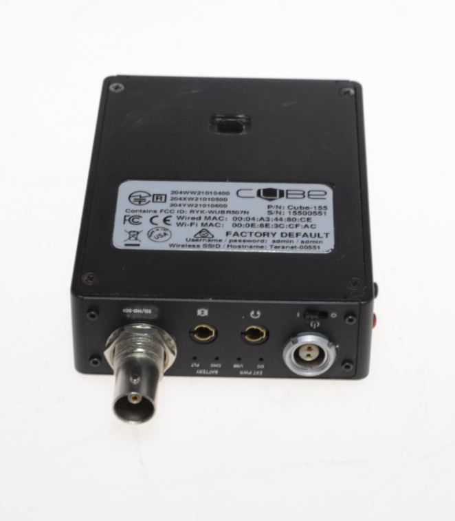 Teradek Cube 155 HD-SDI Encoder/Transmitter - BC: 12767