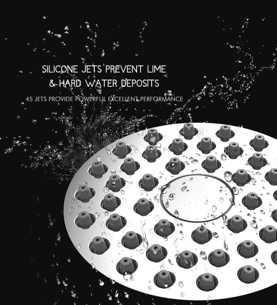 High Pressure Shower Head, 3 Inch Showerhead2. 1