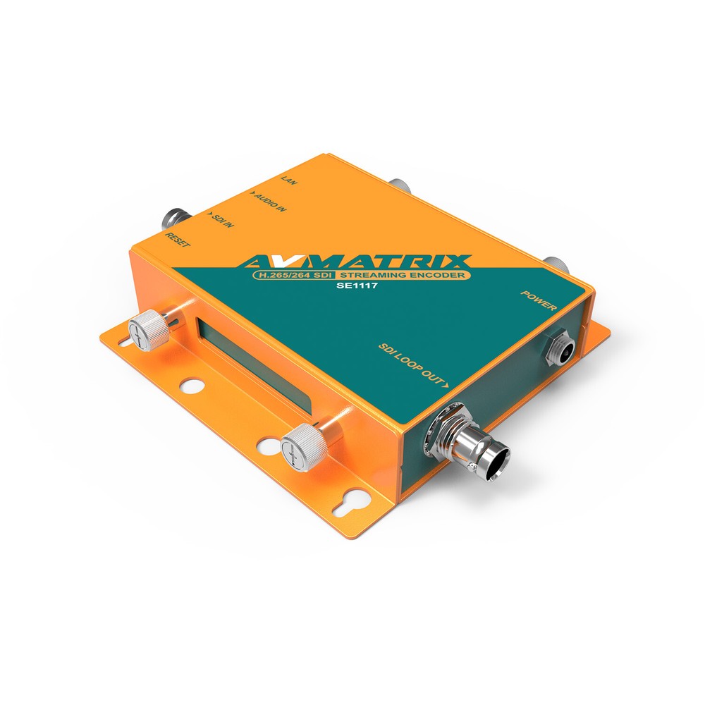 AVMatrix SE1117 H.265/ H.264 SDI Streaming Encoder