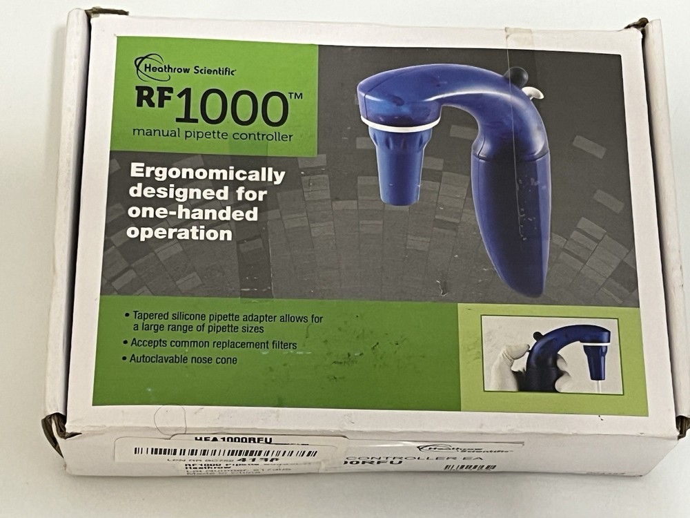 Heathrow Scientific RF 1000 Manual Pipette Controller