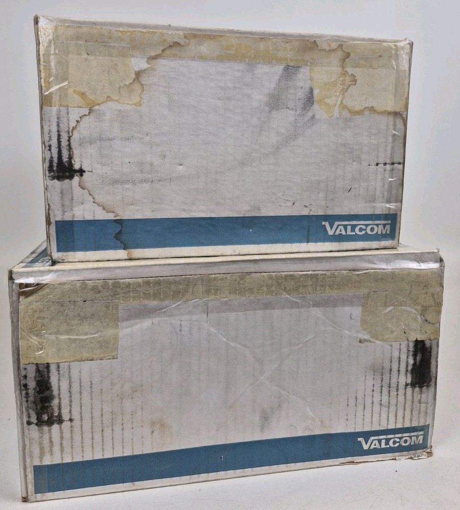Valcom V-2924A + V-2925A Talkback Intercom System Lot w/ Boxes Powers On