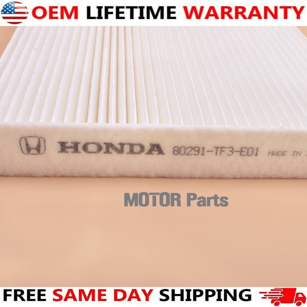 OEM For Civic HR-V CR-V RDX,TLX Charcoal Pollen Cabin Air Filter 80291-TF3-E01