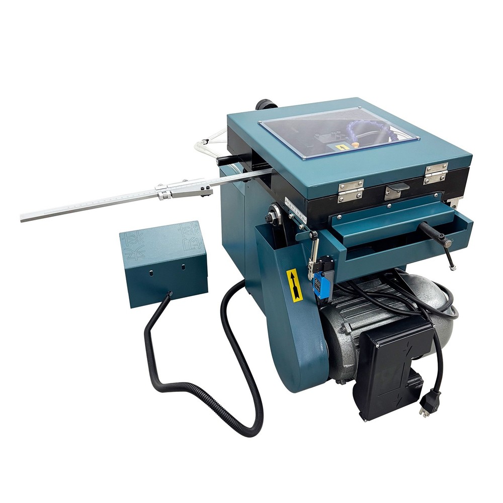 110V Pneumatic Ejector Pin Cutting Machine Cut-Off Machine Water-Cooled 400mm