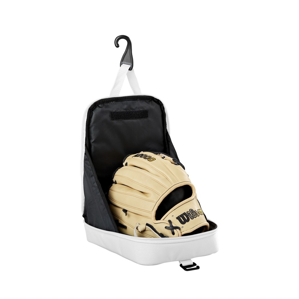 Evoshield Recruit Baseball/Softball Backpack Dugout Cubby - Team White