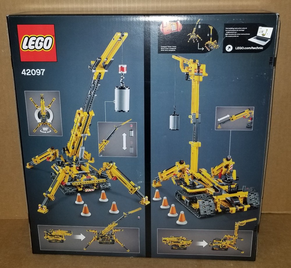 Lego Technic Compact Crawler Crane (42097) New & Sealed