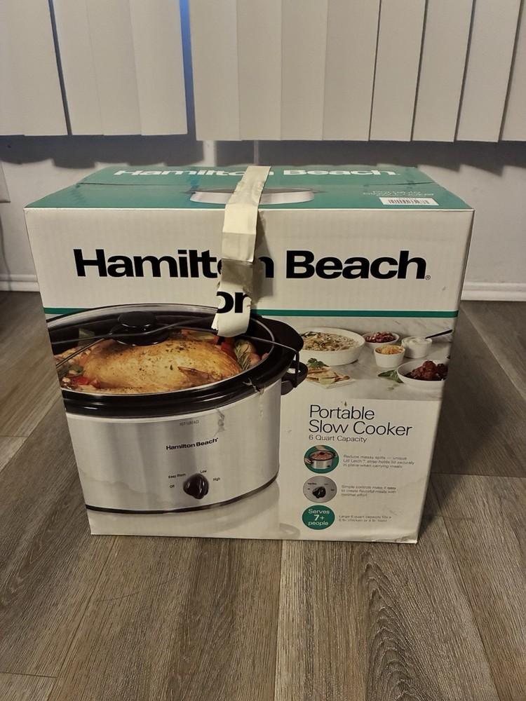 Hamilton Beach 6-quart Portable Slow Cooker 33167