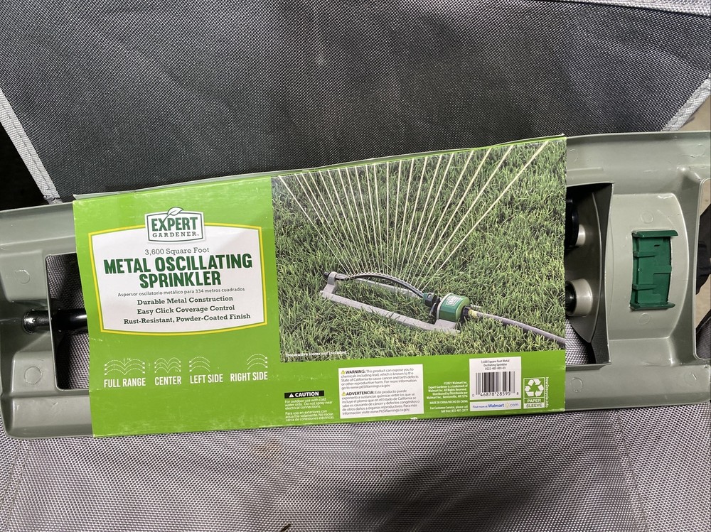 Orbit Oscillating Lawn Watering Sprinkler, 3600 sq ft