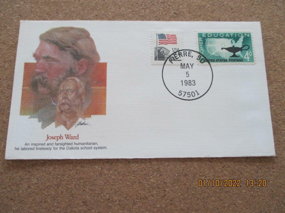 South Dakota: 6 Various First Day Covers