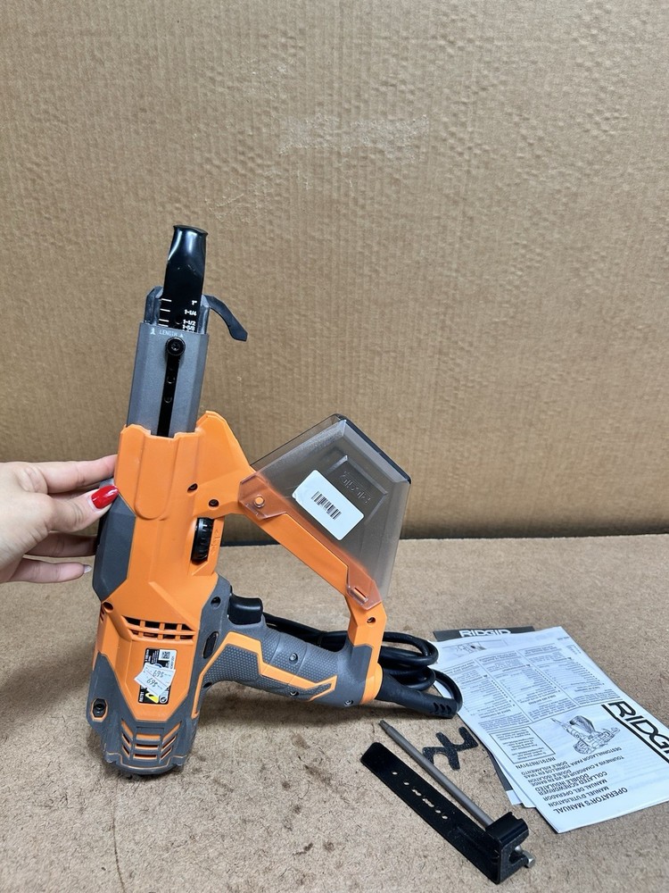 RIDGID R6791 3" Drywall & Deck Collated Corded Screwdriver E109