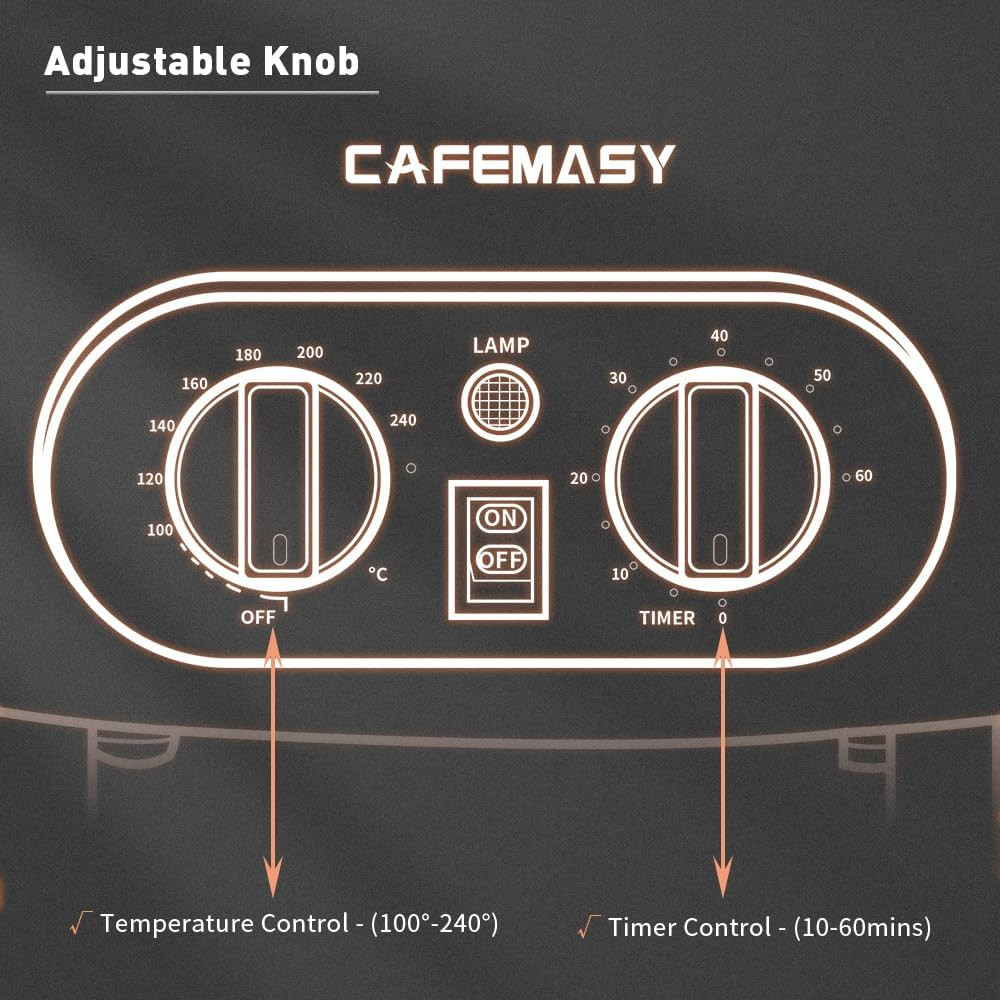 Home Coffee Bean Roaster Machine - Coffee Bean Handle Design Electric Automatic