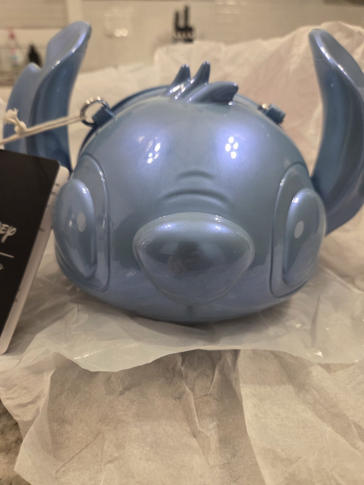 NEW Disney Stitch Molded Figural Loungefly Crossbody Bag SDCC Limited Edition